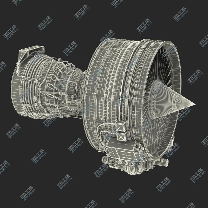 images/goods_img/20210113/Turbofan Aircraft Engine CFM International CFM56/3.jpg
